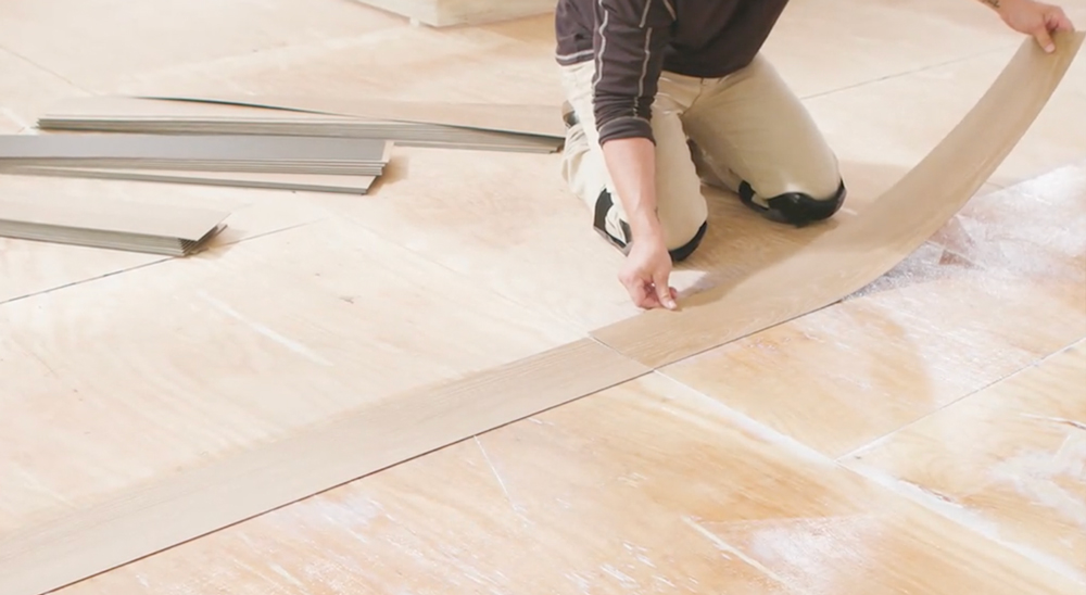 glue down install<br />
